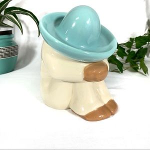 Vintage Siesta Sleeping Mexican Sombrero Figure